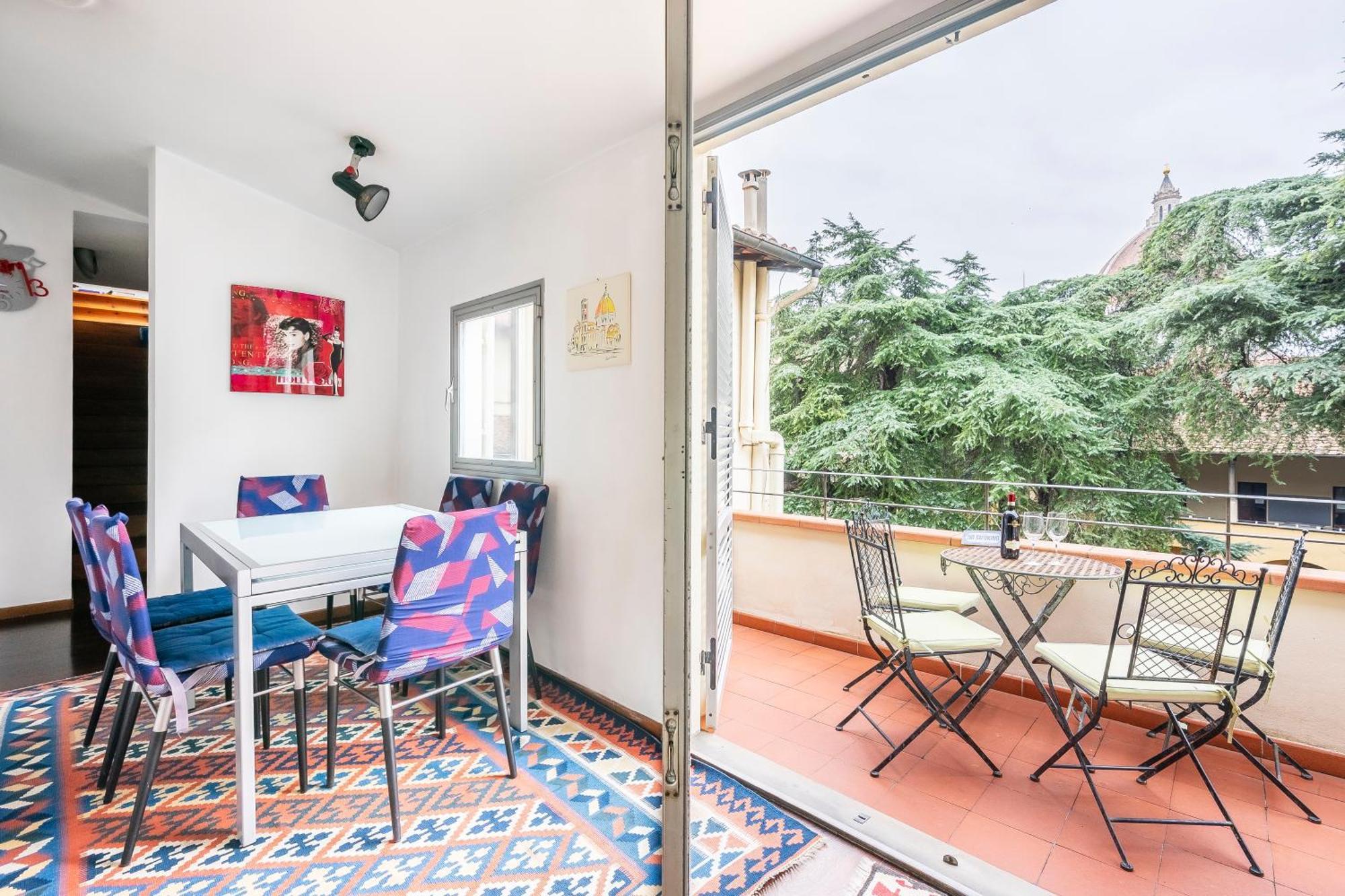 Apartament Penthouse Le Terrazze Duomo View Florencja Zewnętrze zdjęcie