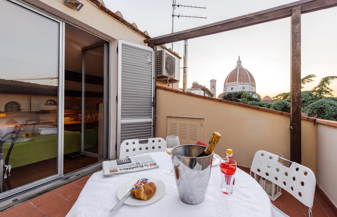 Apartament Penthouse Le Terrazze Duomo View Florencja Zewnętrze zdjęcie